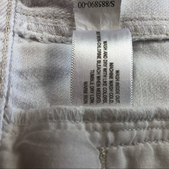 Old Navy White Denim Jean Jacket, Size Small - Picture 7 of 8